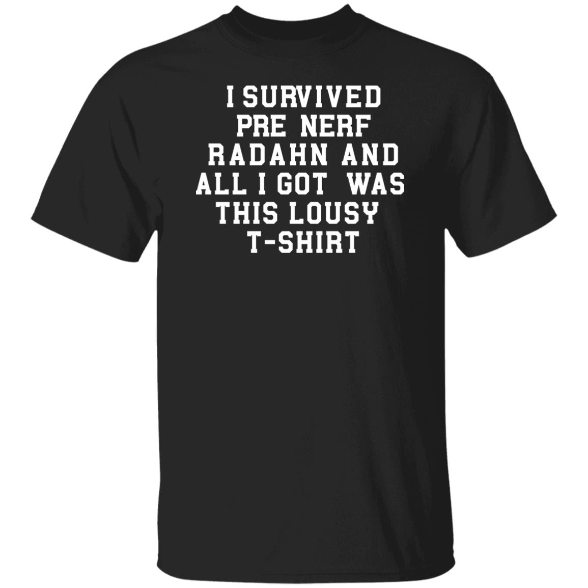 I Survived Pre Nerf Radahn And All I Got Was This Lousy Shirt Sephirothtlts