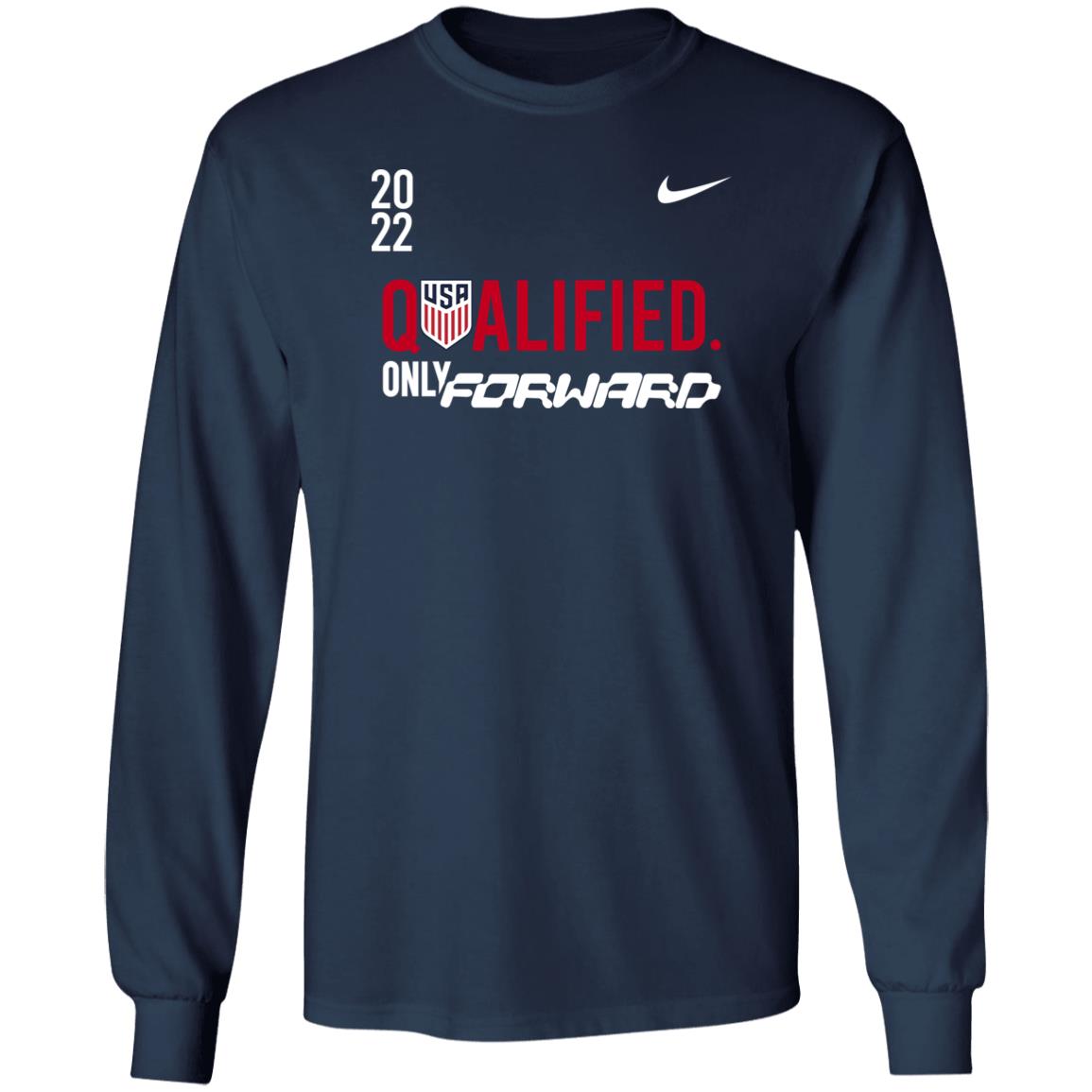 2022 Qualified Only Forward Soccer Shirt USMNT Qualified USA World Cup Qatar 2022 2022 Qualified Only Forward Soccer Shirt USMNT Qualified USA World Cup Qatar 2022