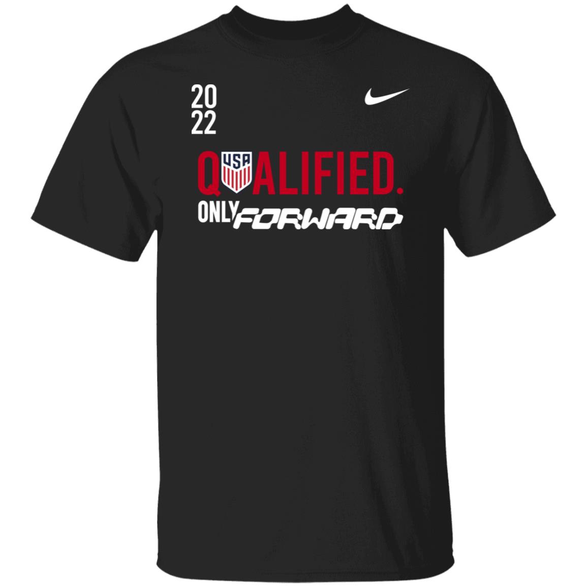 2022 Qualified Only Forward Soccer Shirt USMNT Qualified USA World Cup Qatar 2022