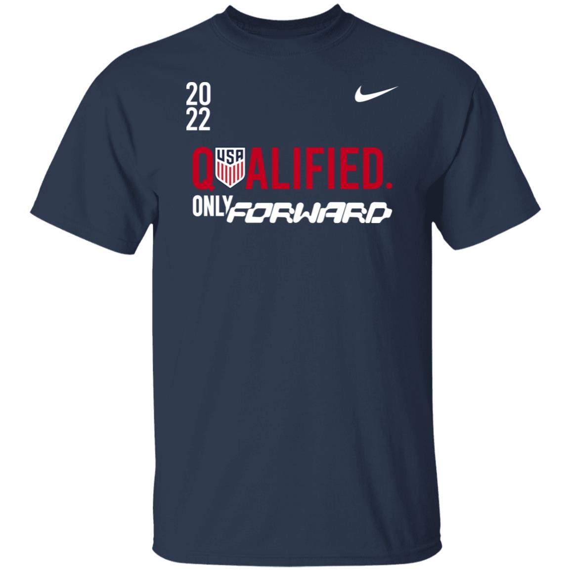 2022 Qualified Only Forward Soccer Shirt USMNT Qualified USA World Cup Qatar 2022 2022 Qualified Only Forward Soccer Shirt USMNT Qualified USA World Cup Qatar 2022