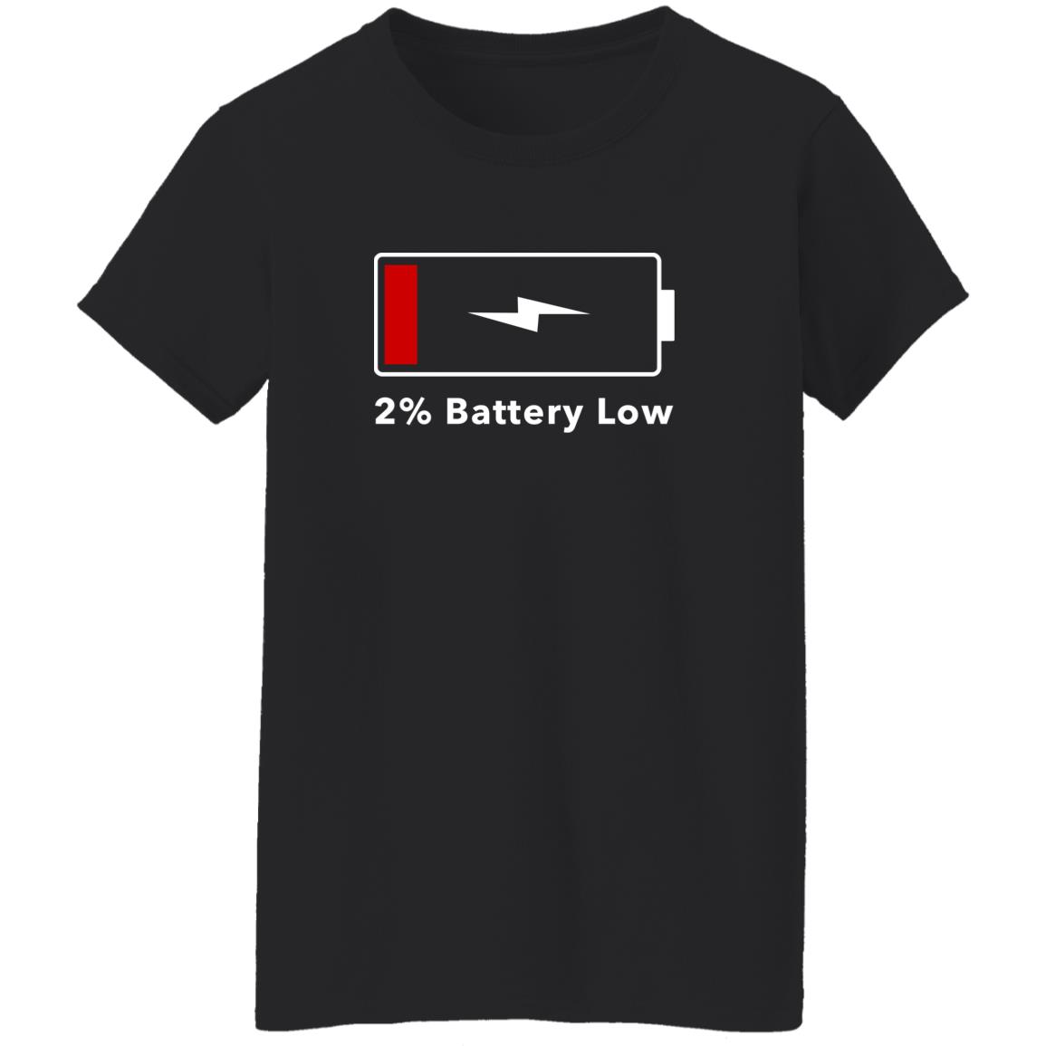 2% Battery Low Shirt Hoodie Sweatshirt Brandalf the Blonde 2% Battery Low Shirt Hoodie Sweatshirt Brandalf the Blonde