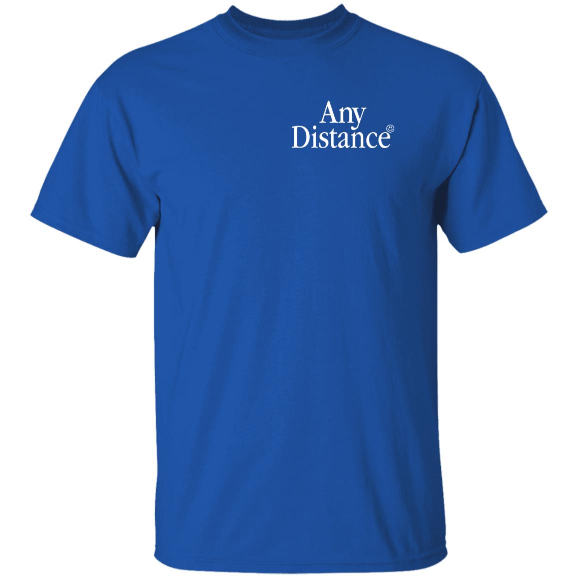 Any Distance Club Merch Any Distance Shirt Luke Beard Any Distance Club Merch Any Distance Shirt Luke Beard