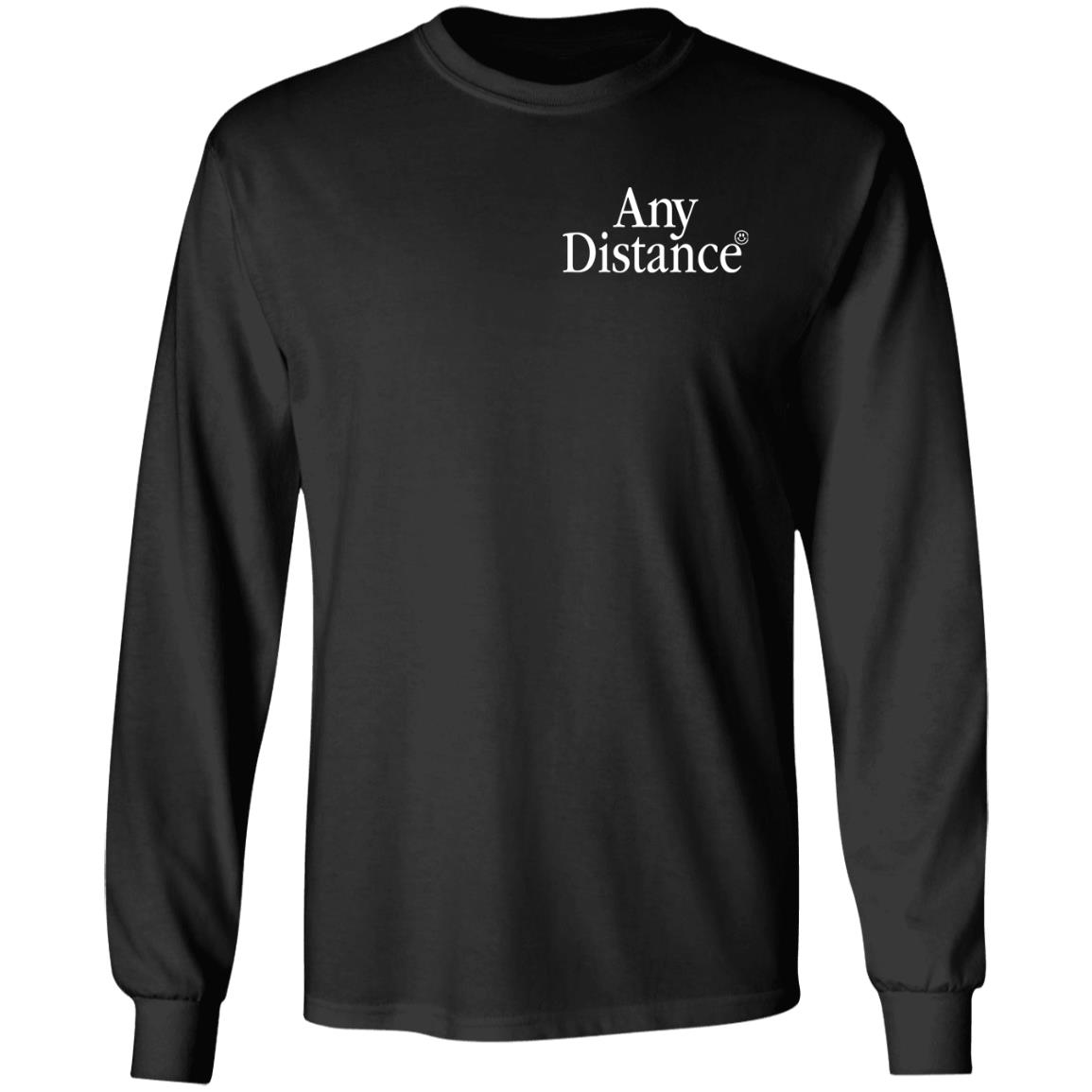 Any Distance Club Merch Any Distance Shirt Luke Beard Any Distance Club Merch Any Distance Shirt Luke Beard
