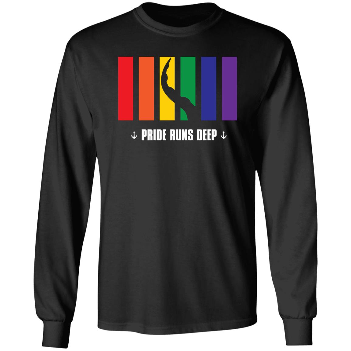 A Tentacle On The Pride Flags Pride Run Deep Shirt Goblin Parties A Tentacle On The Pride Flags Pride Run Deep Shirt Goblin Parties