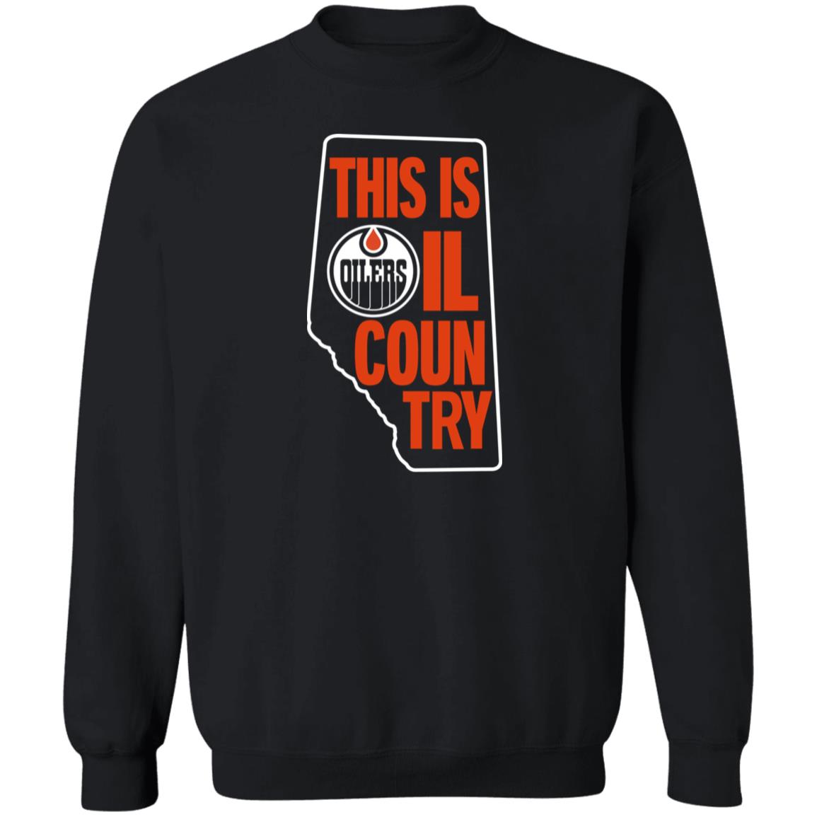 Edmonton Oilers This Is Oil Country Shirt ICE District Authentics Merch Edmonton Oilers This Is Oil Country Shirt ICE District Authentics Merch