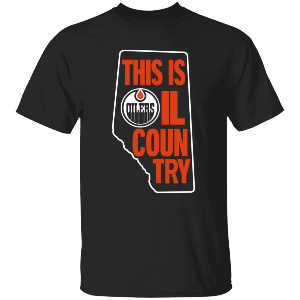 Edmonton Oilers This Is Oil Country Shirt ICE District Authentics Merch Edmonton Oilers This Is Oil Country Shirt ICE District Authentics Merch