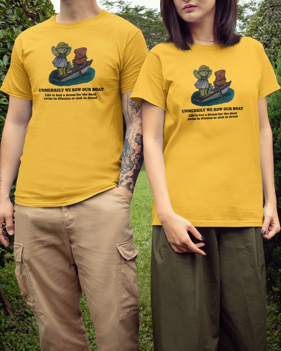 Unmerrily We Row Our Boat Hoodie Poorly Translated Shirts Unmerrily We Row Our Boat Hoodie Poorly Translated Shirts