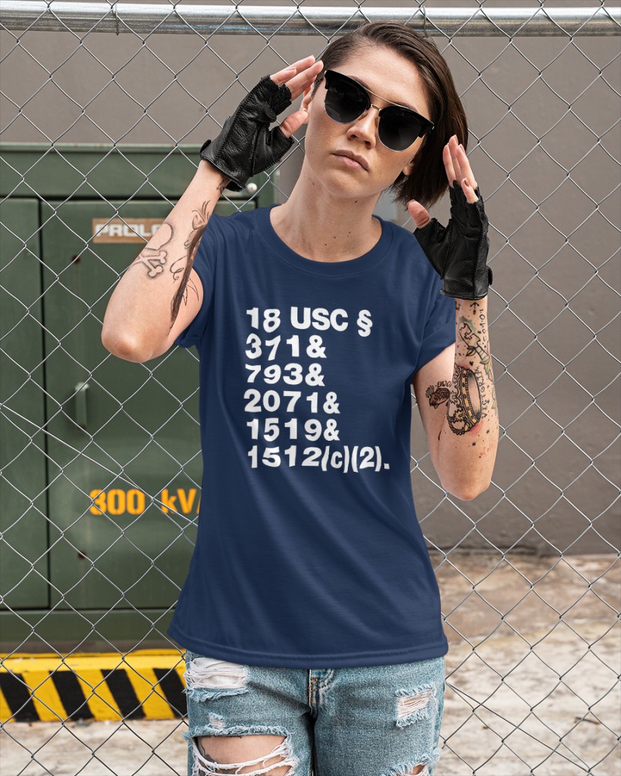18 Usc 371 & 793 & 2071 & 1519 & 1512 T Shirt Mueller, She Wrote 18 Usc 371 & 793 & 2071 & 1519 & 1512 T Shirt Mueller, She Wrote