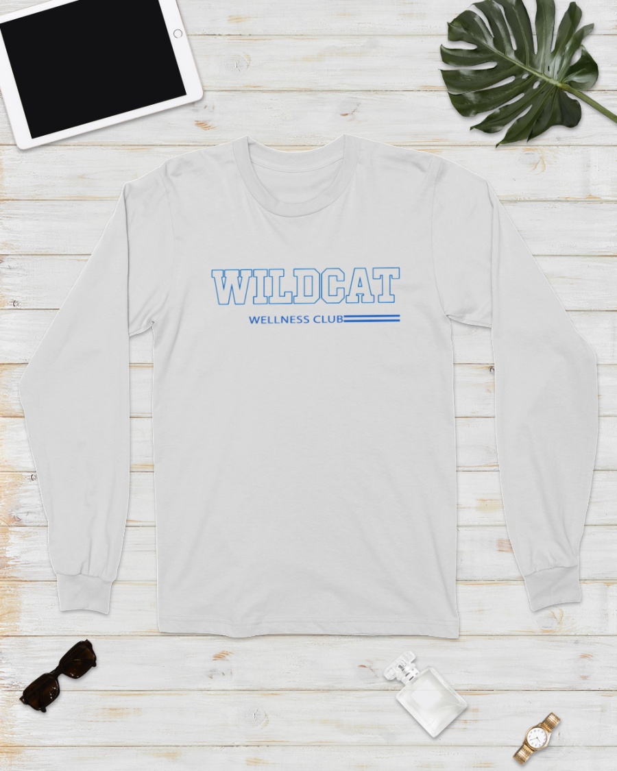AngelaaLinda Wildcat Wellness Club Shirt White AngelaaLinda Wildcat Wellness Club Shirt White